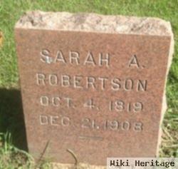 Sarah A. Robertson