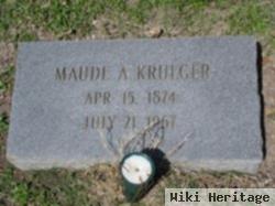 Maude A Krueger