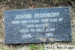 Jean "jennie" Fedoroff