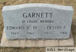 Edward V Garnett, Iii