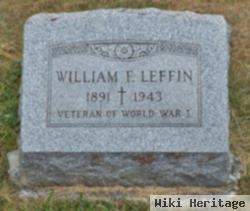 Cpl William F. Leffin