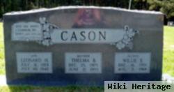 William Edward "willie" Cason, Jr