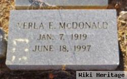 Verla E. Mcdonald