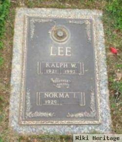 Ralph W. Lee