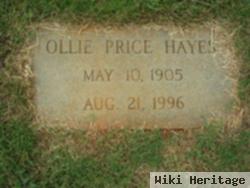 Ollie Price Hayes