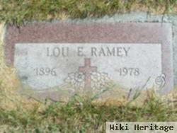 Lou E Ramey