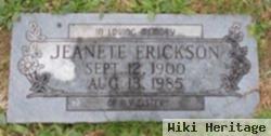 Jeannette Halverson Erickson