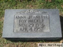 Anna Jeanette Fox Hecker