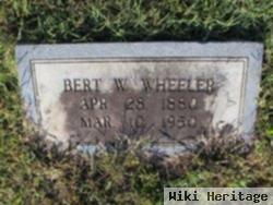 Bert W Wheeler