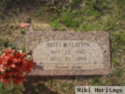 Betty Marie Rhoden Clayton