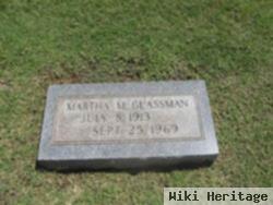 Martha M. Glassman