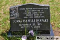 Donna Isabelle Long Parpart