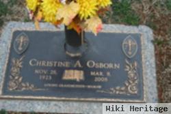 Christine A Osborn