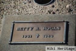 Betty A Hogan