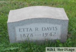 Etta R Davis