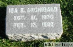 Ida E Archibald