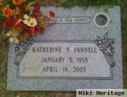 Katherine Yvonne Pannell