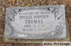 Phyllis Lorraine Johnson Thomas