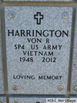 Von R Harrington