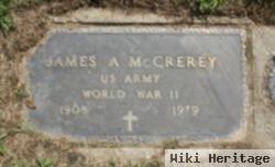 James A Mccrerey