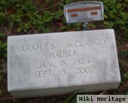 Sarah Brown Mcclaskey Hauser