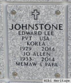Pvt Edward Lee Johnstone
