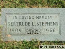 Gertrude L Stephens