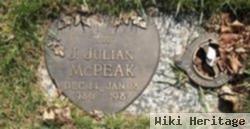 J. Julian "juju" Mcpeak