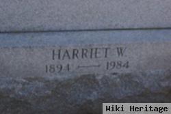 Harriet W Pettit