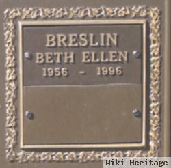 Beth Ellen Cornwell Breslin