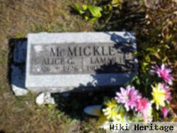 Alice G. Mcmickle