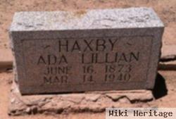 Ada Lillian Haxby