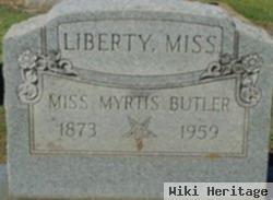 Myrtis "miss Myrtis" Butler