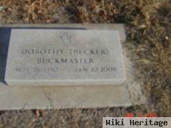 Dorothy Becker Buckmaster