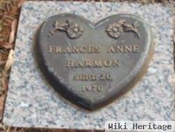 Frances Anne Harmon