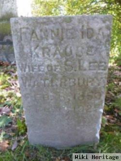 Fannie Ida Krause Waterbury