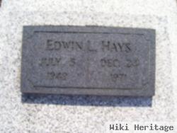 Edwin Lee "teddy" Hays