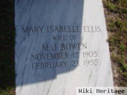 Mary Isabelle Ellis Bowen