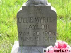 Lillie Myrtle Taylor