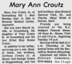 Mary Ann Croutz