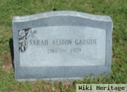 Sarah Emeline Alston Garside