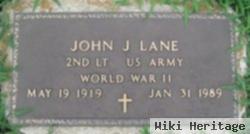 Lieut John J. Lane