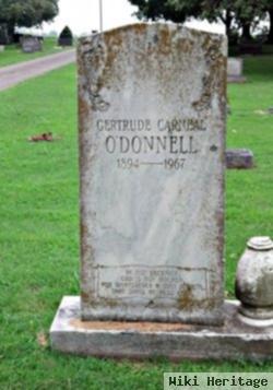 Gertrude Carter "gertie" Carneal O'donnell