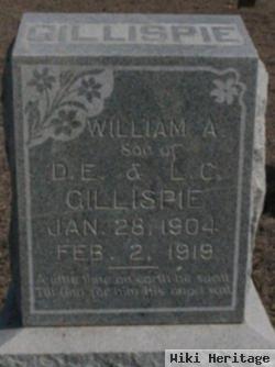 William A. Gillespie