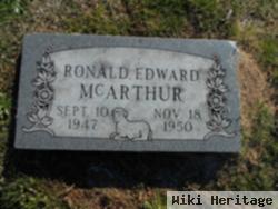 Ronald Edward Mcarthur