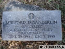 Mulford D. Sanderlin