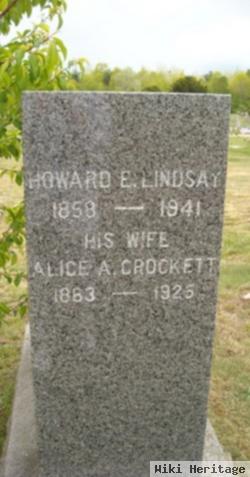 Alice A. Crockett Lindsay