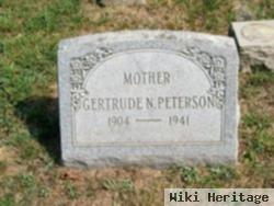 Gertrude N Peterson