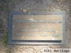 Harriette Eugenia Morris Jordan