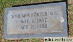 Dr William B Mcwhorter